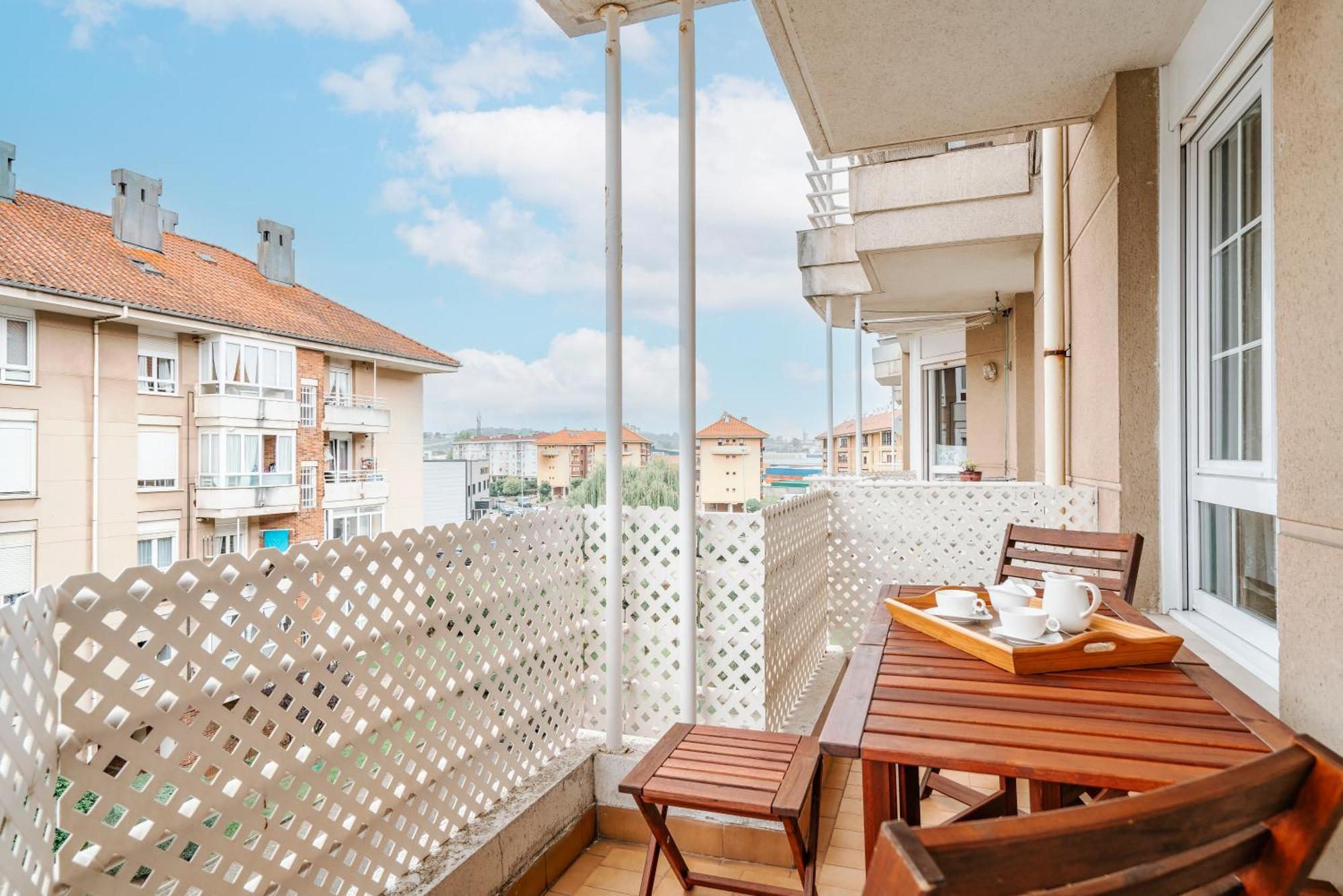 Ferienwohnung Piso Con Piscina Santander Exterior foto