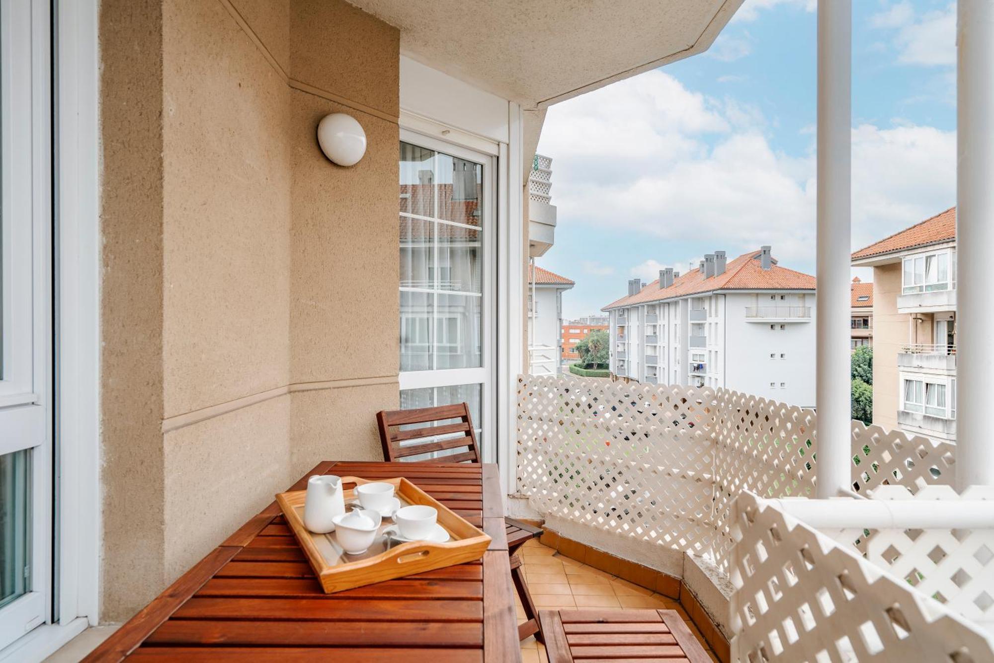 Ferienwohnung Piso Con Piscina Santander Exterior foto